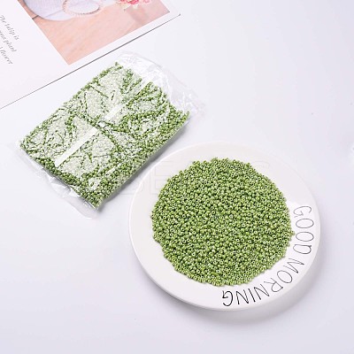 6/0 Glass Seed Beads SEED-A012-4mm-124-1