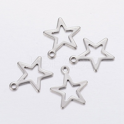 Tarnish Resistant 304 Stainless Steel Pendants STAS-P198-71-1