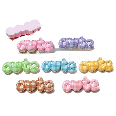 Resin Cabochones PW-WG02BA4-01-1