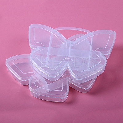 9 Grids Butterfly Shape Plastic Organizer Boxes ANIM-PW0001-116-1