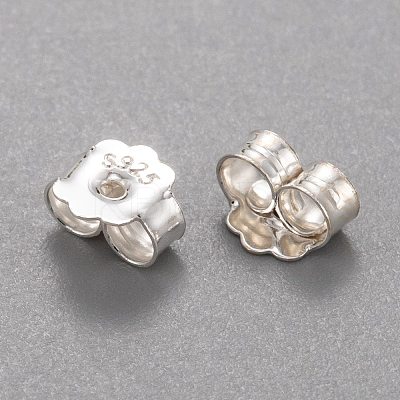 925 Sterling Silver Ear Nuts STER-K167-039S-1