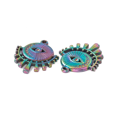 Ion Plating(IP) 304 Stainless Steel Pendant Rhinestone Settings STAS-G278-09M-1