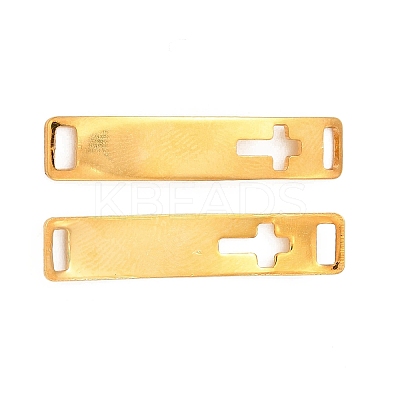 201 Stainless Steel Connector Charms STAS-D244-31G-E-1