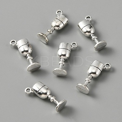 Tibetan Style Alloy Charms FIND-CJC0006-13AS-1