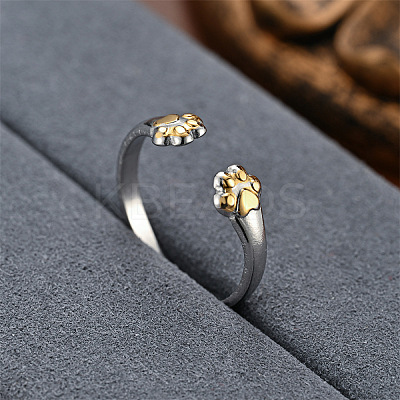 Fashionable 201 Stainless Steel Cuff Rings FS-WG0D738-03-1