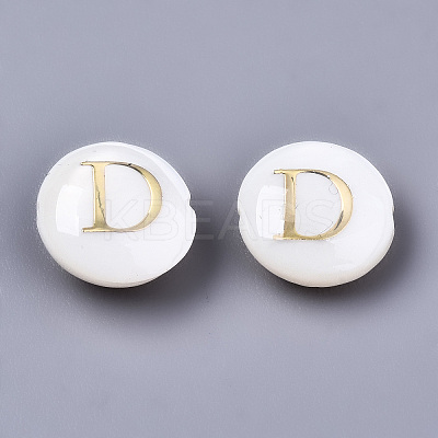 Natural Freshwater Shell Beads SHEL-S266-12D-1