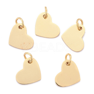 Ion Plating(IP) 304 Stainless Steel Stamping Blank Tag Charms STAS-I311-19G-1