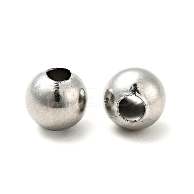 Tarnish Resistant 304 Stainless Steel Beads STAS-I021--10mm-1