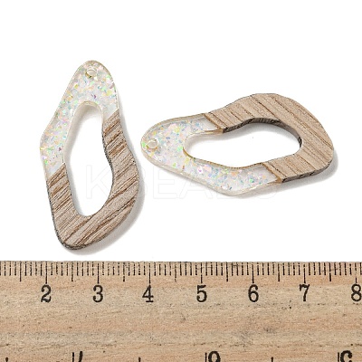 Wooden Pendants FIND-B042-15B-1