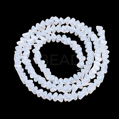 Imitation Jade Glass Beads Strands GLAA-N020-3mm-02-1