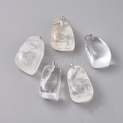 Natural & Synthetic Mixed GemstonePendants G-K302-BM-1