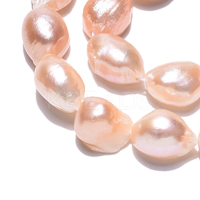 Natural Cultured Freshwater Pearl Beads Strands PEAR-N014-08D-01-1