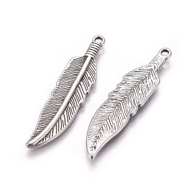 Tibetan Style Alloy Charms X-TIBEP-16624-AS-RS-1