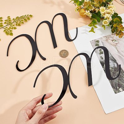 2Pcs Acrylic WC Signs AJEW-CN0001-52-1