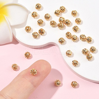 SHEGRACE Brass Spacer Beads XGRPCF340-184G-1