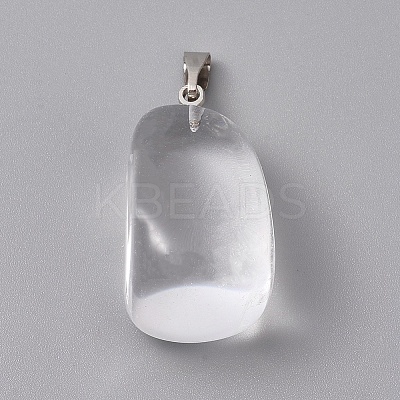 Natural & Synthetic Mixed GemstonePendants G-K302-BM-1