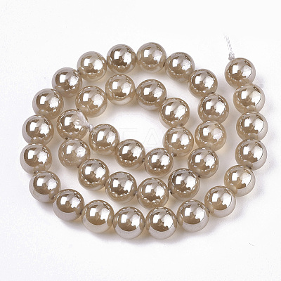 Natural Dyed Agate Beads Strands G-N326-12C-01-1