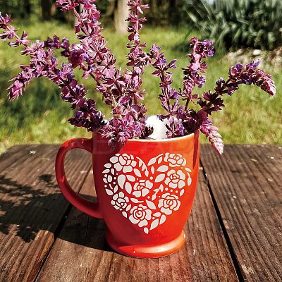 Self-Adhesive Silk Screen Printing Stencil DIY-WH0337-045-1