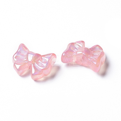 Transparent Acrylic Beads LACR-K004-02-1