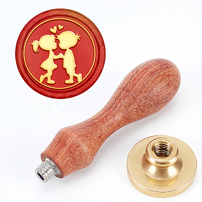 Wax Seal Stamp Set AJEW-WH0208-1156-1