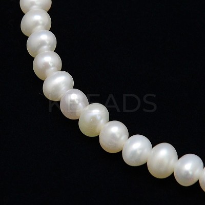 Natural Cultured Freshwater Pearl Beads Strands PEAR-L001-F-13-1
