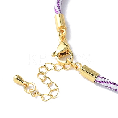 Nylon Cord Bracelets MAK-C003-02G-56-1