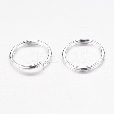 Brass Open Jump Rings JRC10MM-S-1