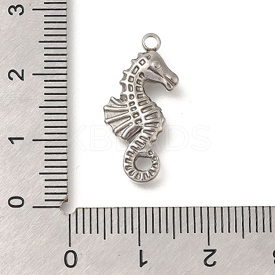 Anti-Tarnish 304 Stainless Steel Pendants STAS-M075-22P-1