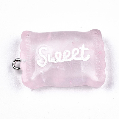 Transparent Resin Pendants LS-X-RESI-S356-54A-05-1