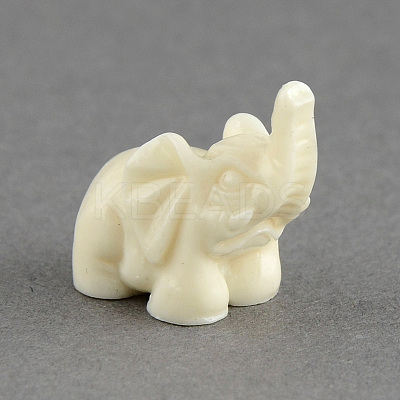 Dyed Elephant Synthetic Coral Beads CORA-S002-02-1