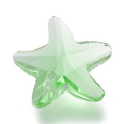 Faceted Glass Charms GLAA-H101-A-01-1