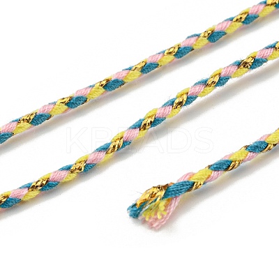 4-Ply Polycotton Cord with Metallic Thread OCOR-Z003-C22-1