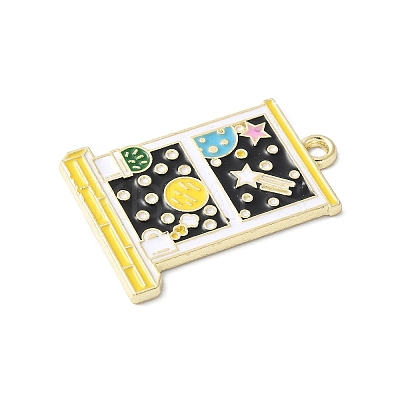 Alloy Enamel Pendants FIND-H047-03LG-01-1