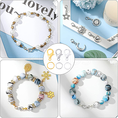 Zinc Alloy Lobster Claw Clasps DIY-YW0016-11A-1