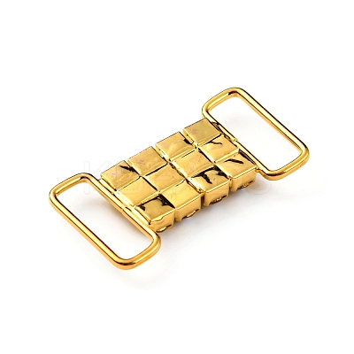 Brass Micro Pave Crystal AB Rhinestone Connector Charms FIND-WH0042-10G-1