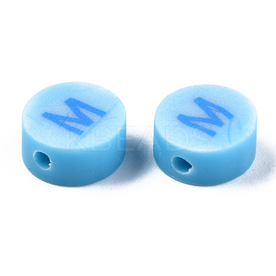 Handmade Polymer Clay Beads CLAY-N011-031M-1