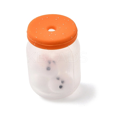 Halloween Silicone Beads SL-CBA3DA9-05B-02-1