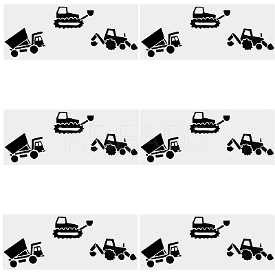 Waterproof PVC Self Adhesive Stickers STIC-WH20010-10-1