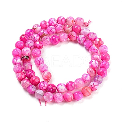 Natural Agate Bead Strands G-G882-6mm-C01-7-1