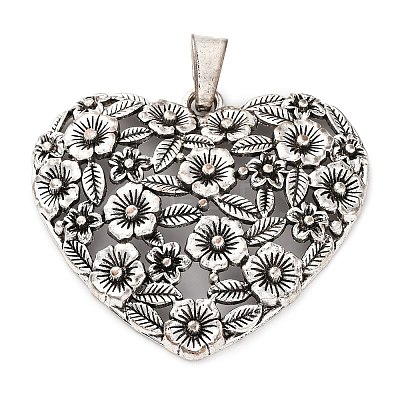 Tibetan Style Alloy Big  Pendants PALLOY-R150-02AS-05-1