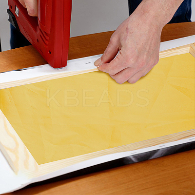 Polyester Silk Screen Printing Fabric DIY-WH0495-01-1