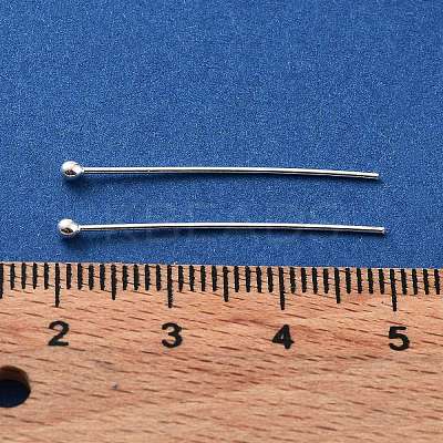 925 Sterling Silver Ball Head Pins STER-M117-05A-S-1