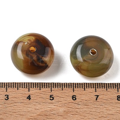 Two Tone Acrylic Beads AC-CBABA33-01E-1