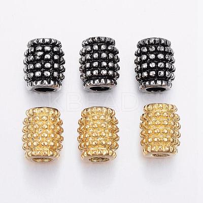 304 Stainless Steel European Beads STAS-E131-01-1