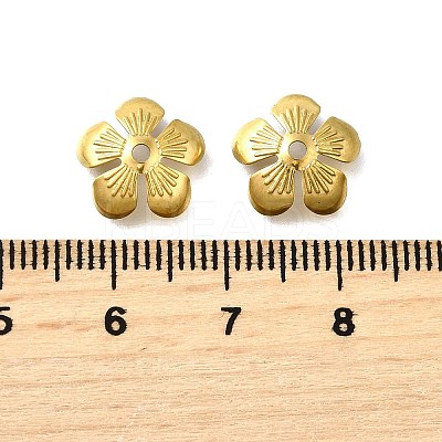 304 Stainless Steel Bead Caps LS-STAS-B087-10B-G-1