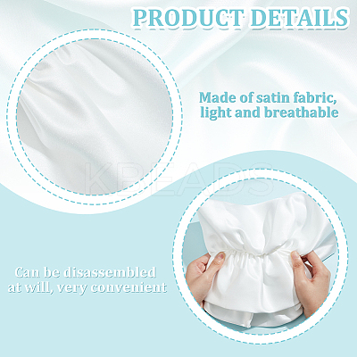 Polyester Detachable Puff Sleeves DIY-WH0430-407-1