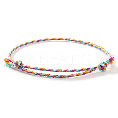 Bohemian Cotton Cord Braided Bracelets IT3177-4-1