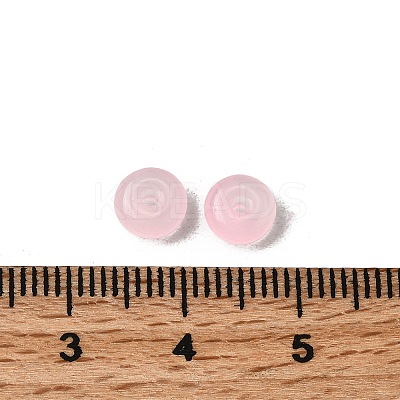 Baking Paint Imitation Jade Glass Beads DGLA-C005-A01-3x6mm-11-1