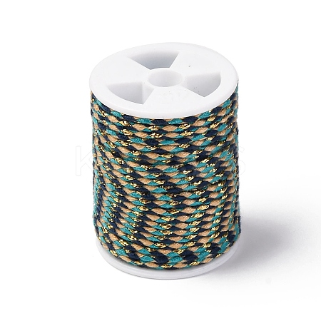 4-Ply Polycotton Cord with Metallic Thread OCOR-Z003-D40-1