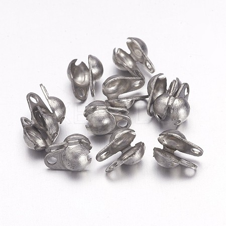 Tarnish Resistant 304 Stainless Steel Bead Tips LS-A-STAS-Q001-1-1